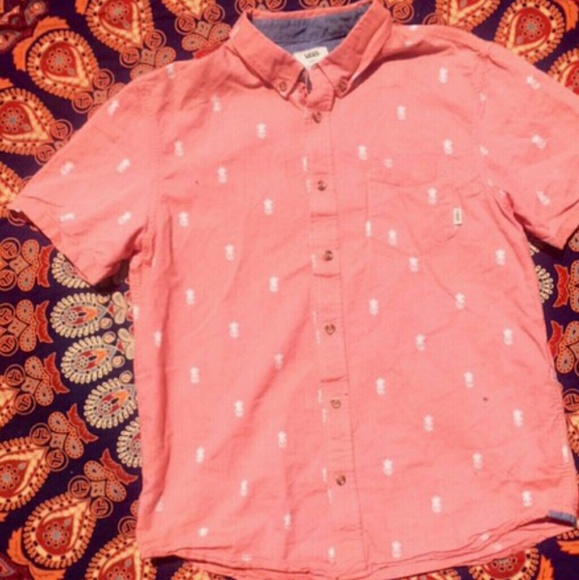 vans pineapple button up